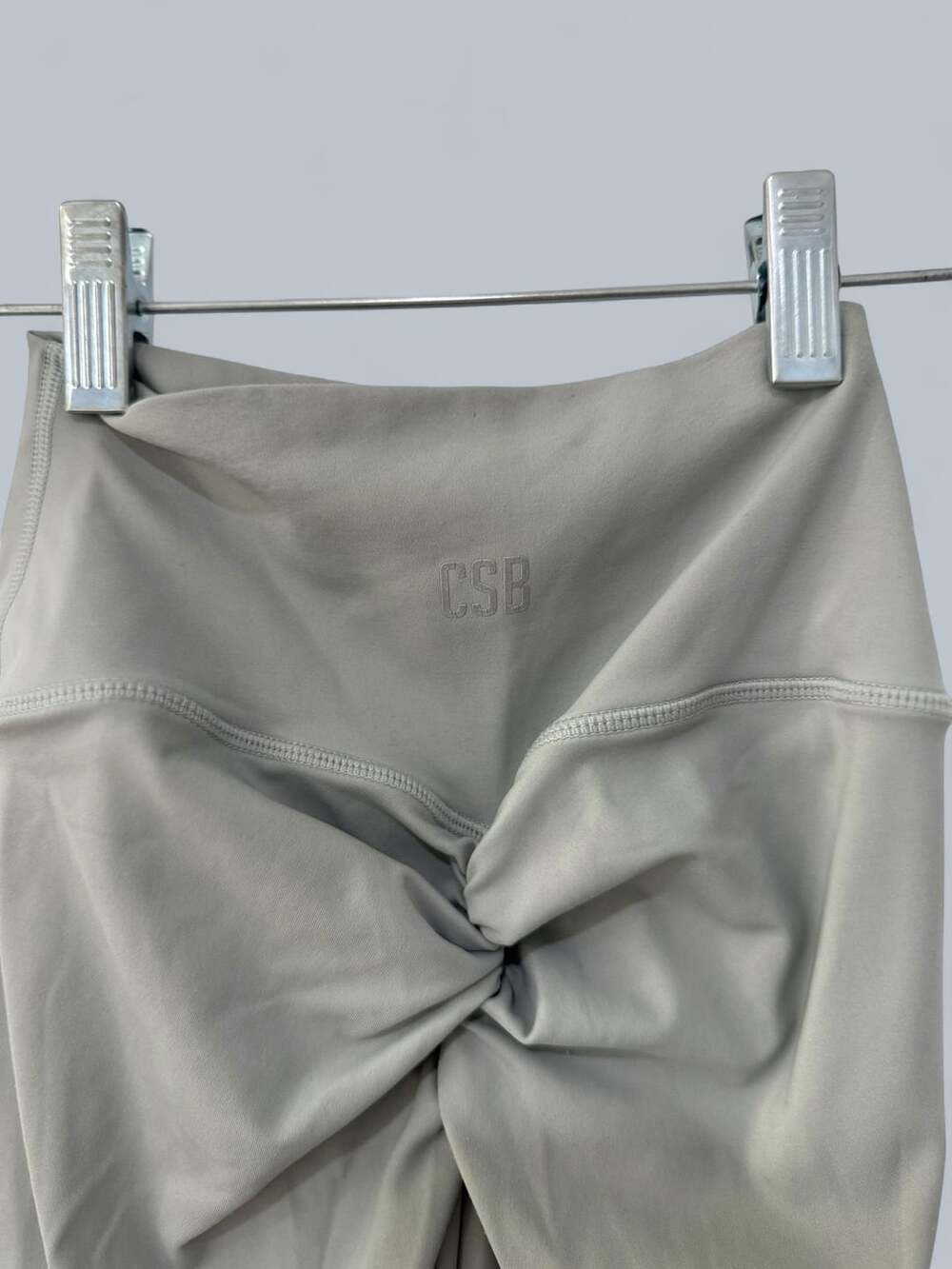 CSB Serenity Invisible Scrunch Leggings Sage Green XS - Picture 6 of 10